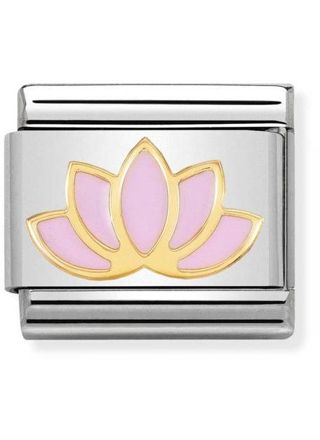Nomination Classic Gold Lotus Flower 030278-17