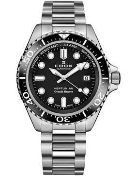 Edox Neptunian Grande Reserve Date Automatic 80801-3NM-NIN