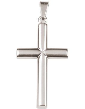 Saurum konfirmations kors 14k vitguld 8169 00 000
