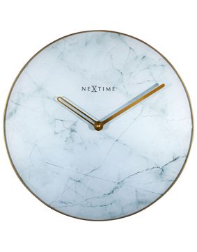 NeXtime Marble väggklocka 8189WI