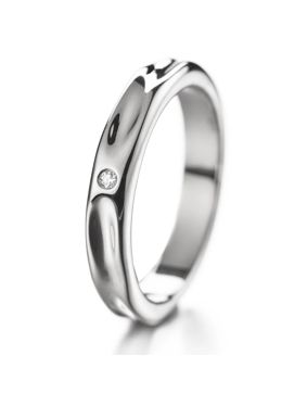 Lumoava Honey diamantring vitguld 824990000