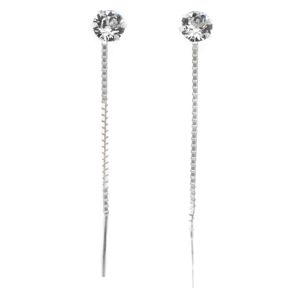 Silver Bar zirkon örkedja klar 4 mm 8291 main product photo