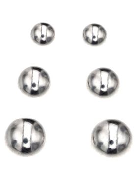 Silver Bar silver örhängen 3-pack 3+4+5 mm 8324