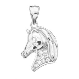 Silver Bar Häst cz berlock 8389 main product photo