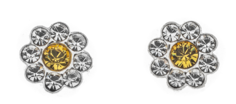 Silver Bar Vistsippa örhängen 5 mm 8442