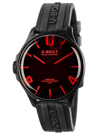 U-BOAT Darkmoon 44 mm Red Glass PVD 8466/B