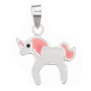 Silver Bar unicorn hängsmycke 17 mm 8479 main product photo