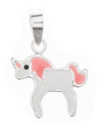 Silver Bar unicorn hängsmycke 17 mm 8479