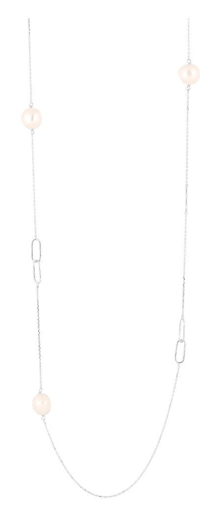 Nordahl Jewellery BAROQUE52 halsband 95cm silver 849 502