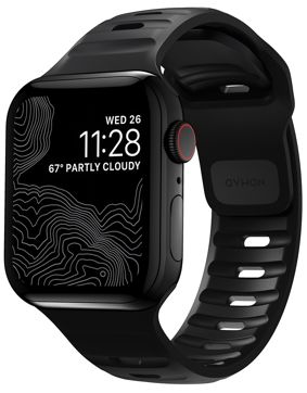 Nomad Sport Strap Black armband 38/40/41 mm för Apple Watch NM1A310000