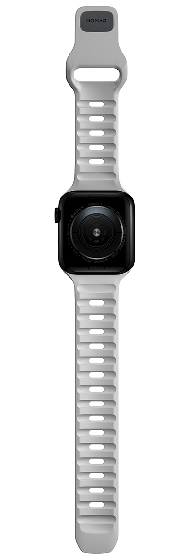 Nomad Sport Strap Lunar Gray Watch mm NM01959885 för Apple 38/40 armband