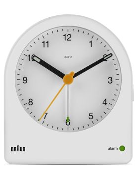 Braun väckarklocka vit BC22W