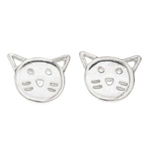 Silver Bar katt örhängen 9 mm 8615 main product photo