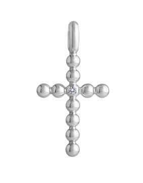 Lempikoru Pearl vitguld kors med diamant 89 088 40 000