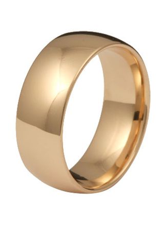 Kohinoor 903-524 8mm ring, 14k guld