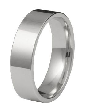 Kohinoor 903-528v 6mm förlovningsring 14k vitguld