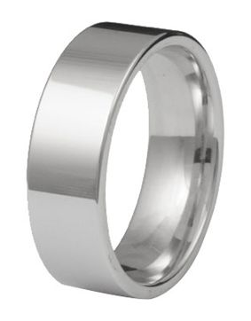 Kohinoor 903-529v 7mm förlovningsring 14k vitguld