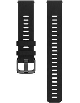 Polar silikonarmband 20 mm svart S-L 910106980