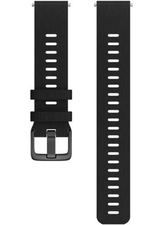 Polar silikonarmband 20 mm svart S-L 910106980