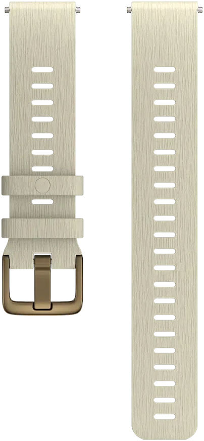 Polar silikonarmband 20 mm vit S-L 910106981