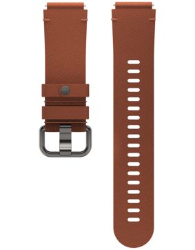 Polar Ignite 3 läderarmband Sun-Kissed Bronze 20 mm koko M/L 910110029