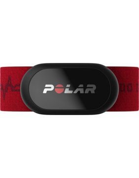 Polar H10 Pulssensor Text röd M-XXL 920106243