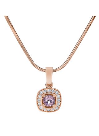 Kohinoor roseguld diamantberlock Stella 923-240PK-16MO
