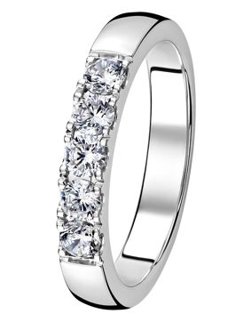Kohinoor 933-116V-50B3 Diamantring vitguld Estelle