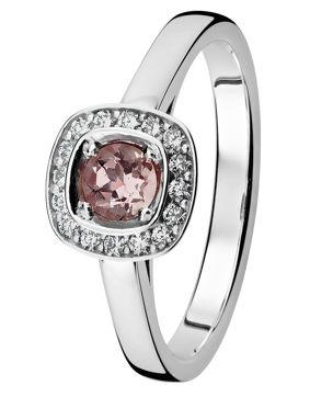 Kohinoor 933-240V-16MO Diamantring vitguld Stella