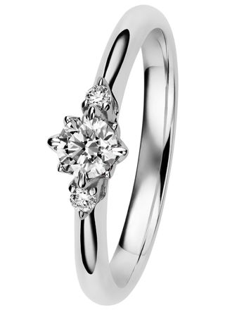 Kohinoor Rosa 933-260V-27B4 diamantring