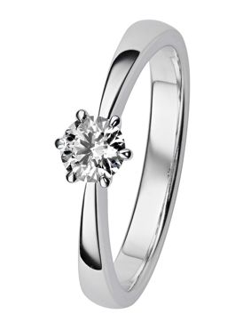 Kohinoor 934-238V-20B4 Diamantring vitguld Gloria