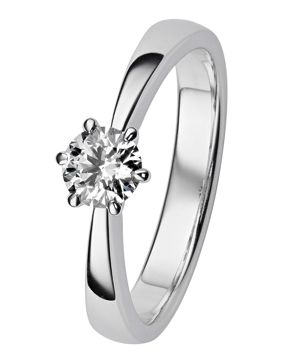 Kohinoor 934-238V-30B3 Diamantring vitguld Gloria