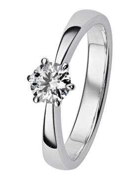 Kohinoor 934-238V-40B3 Diamantring vitguld Gloria