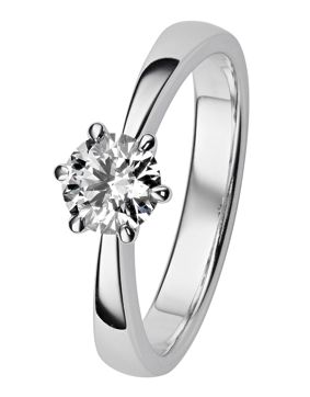 Kohinoor 934-238V-50B3 Diamantring vitguld Gloria