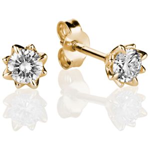 Kohinoor Rosa 943-260-34B4 diamantörhängen i guld main product photo