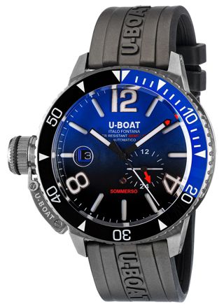 U-BOAT Sommerso Ceramic Blue 9519