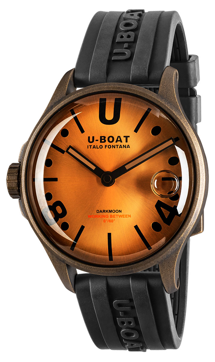 U-BOAT Darkmoon 44 mm Bronze Black Vintage 9546