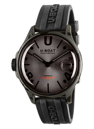 U-BOAT Darkmoon BK Grey Curved Camouflage 9550