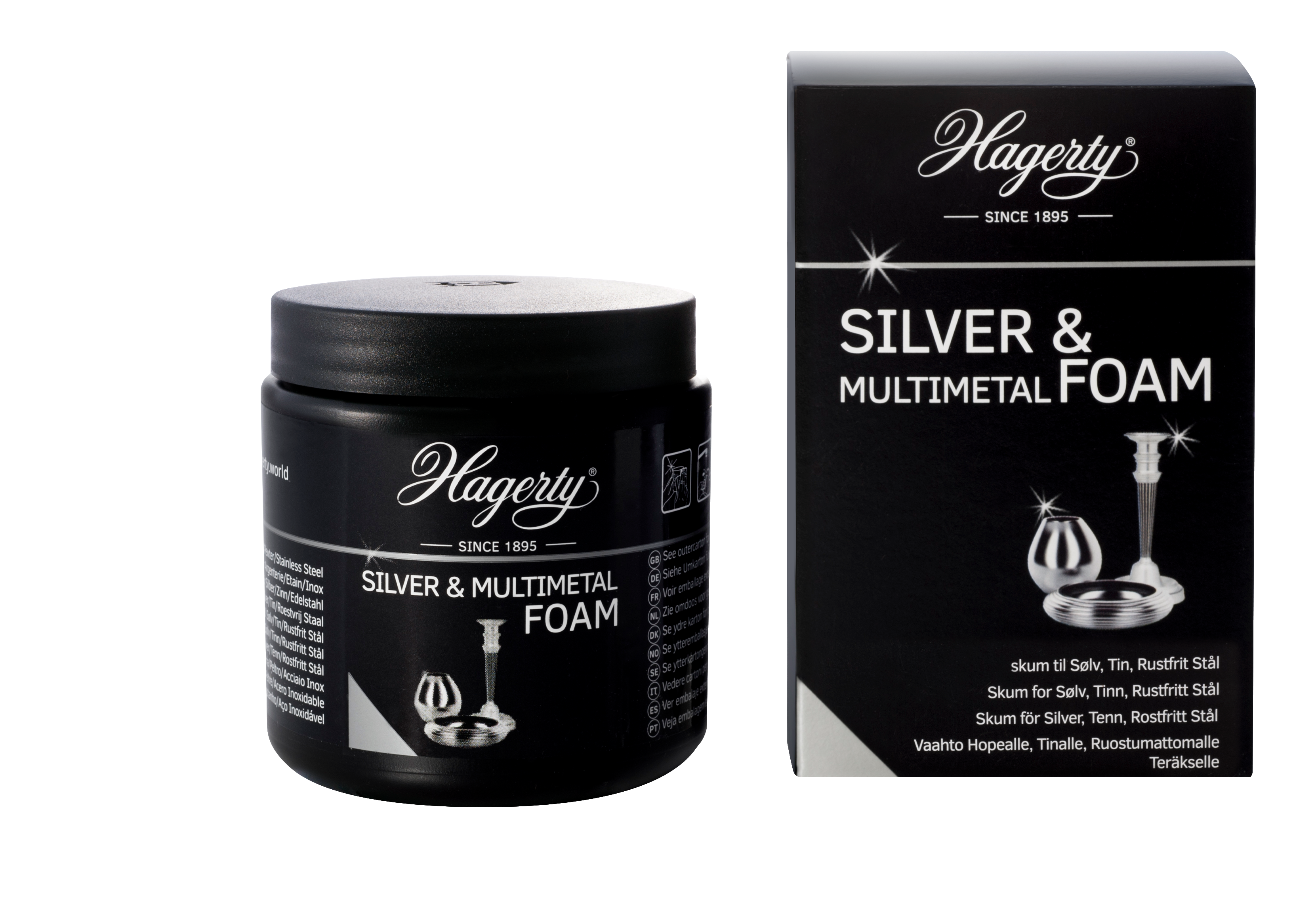 Hagerty Silver & Multimetal foam rengöring 150 ml 999-008