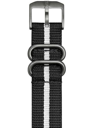 Luminox NATO-armband FN3950.10H 23mm svart-vit