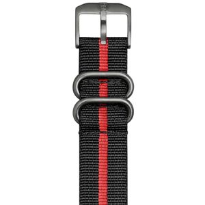 Luminox FN3950.30H NATO-armband 23mm svart-röd main product photo
