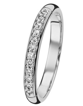 Kohinoor 033-235V-12 Helene ring , vitguld