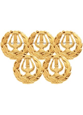 kultainen äidin lyyra / rintalyyra 5 kpl setti