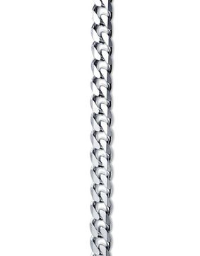 silver halsband av pansarkedja - flera olika storlek