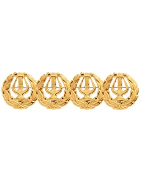 Studentlyra 4st - 14k guld