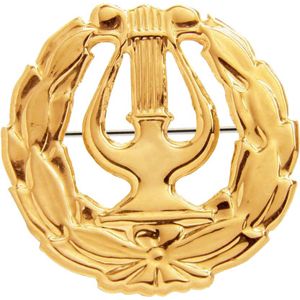 Studentlyra silver förgylld main product photo