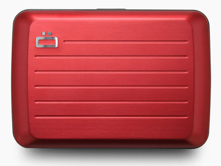 Ögon Design Smart Case Oslo Red plånbok