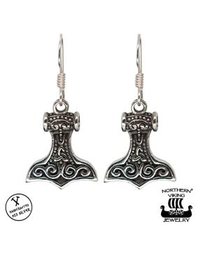 Northern Viking Jewelry Thor's Hammer örhängen NVJKK019