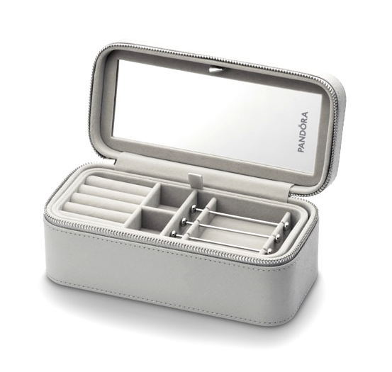 Pandora grå smyckeskrin A012
