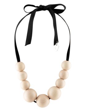 Aarikka Gaala lackerade trä halsband U300 A08805